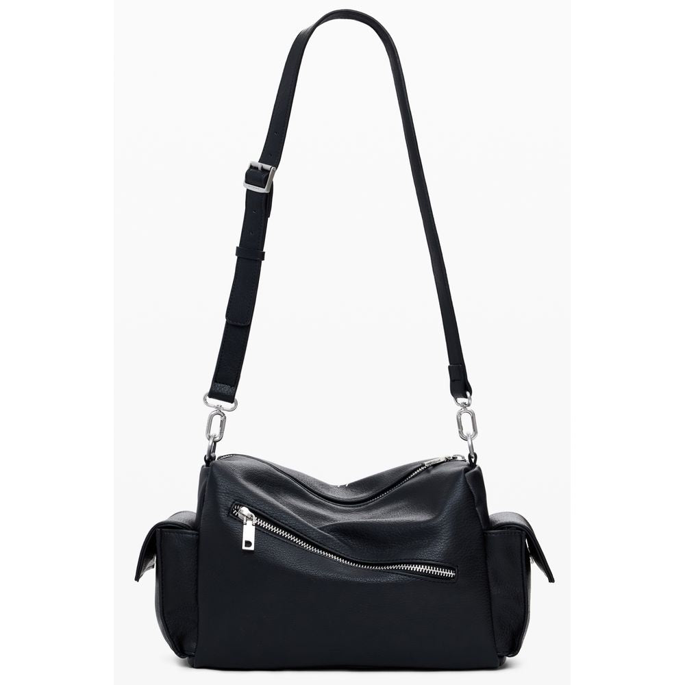 Desigual Schwarze Polyethylen-Damenhandtasche