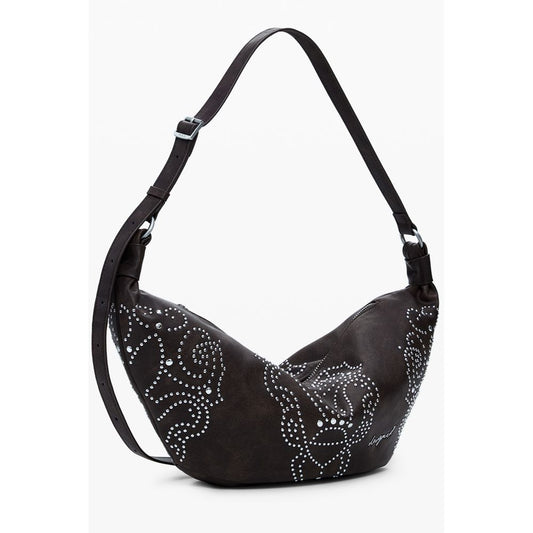 Desigual Braune Polyethylen-Damenhandtasche