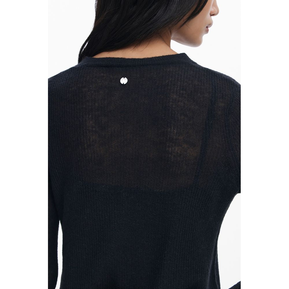 فستان نسائي من البوليستر الأسود من ديسيجوال