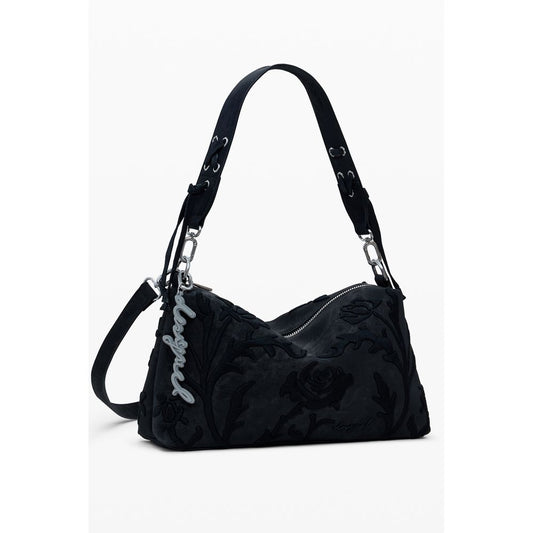 Desigual Schwarze Polyethylen-Damenhandtasche