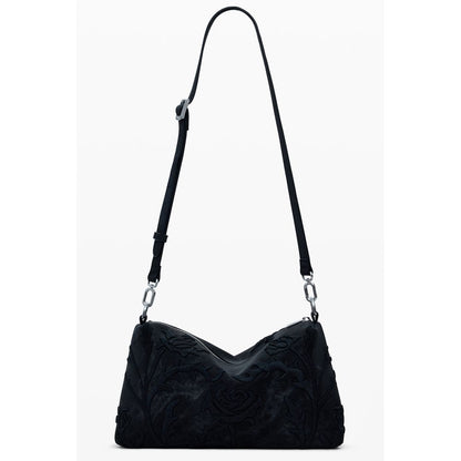 Desigual Schwarze Polyethylen-Damenhandtasche