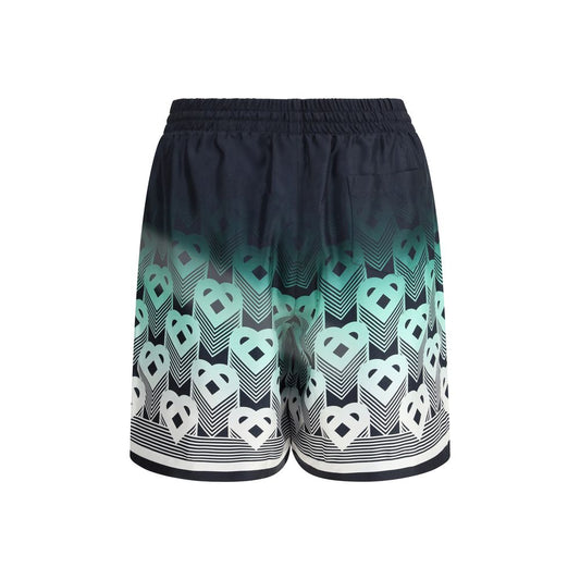 Casablanca Shorts mit Farbverlauf und Monogramm