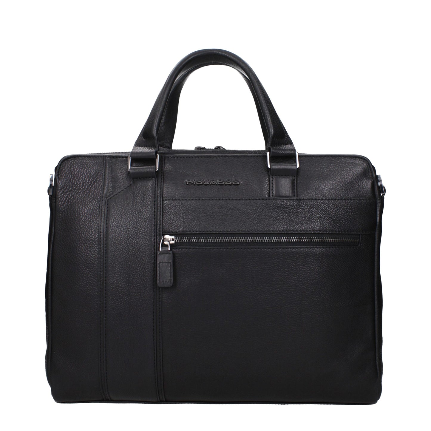 Piquadro Schwarze Business- und Laptoptaschen aus Leder