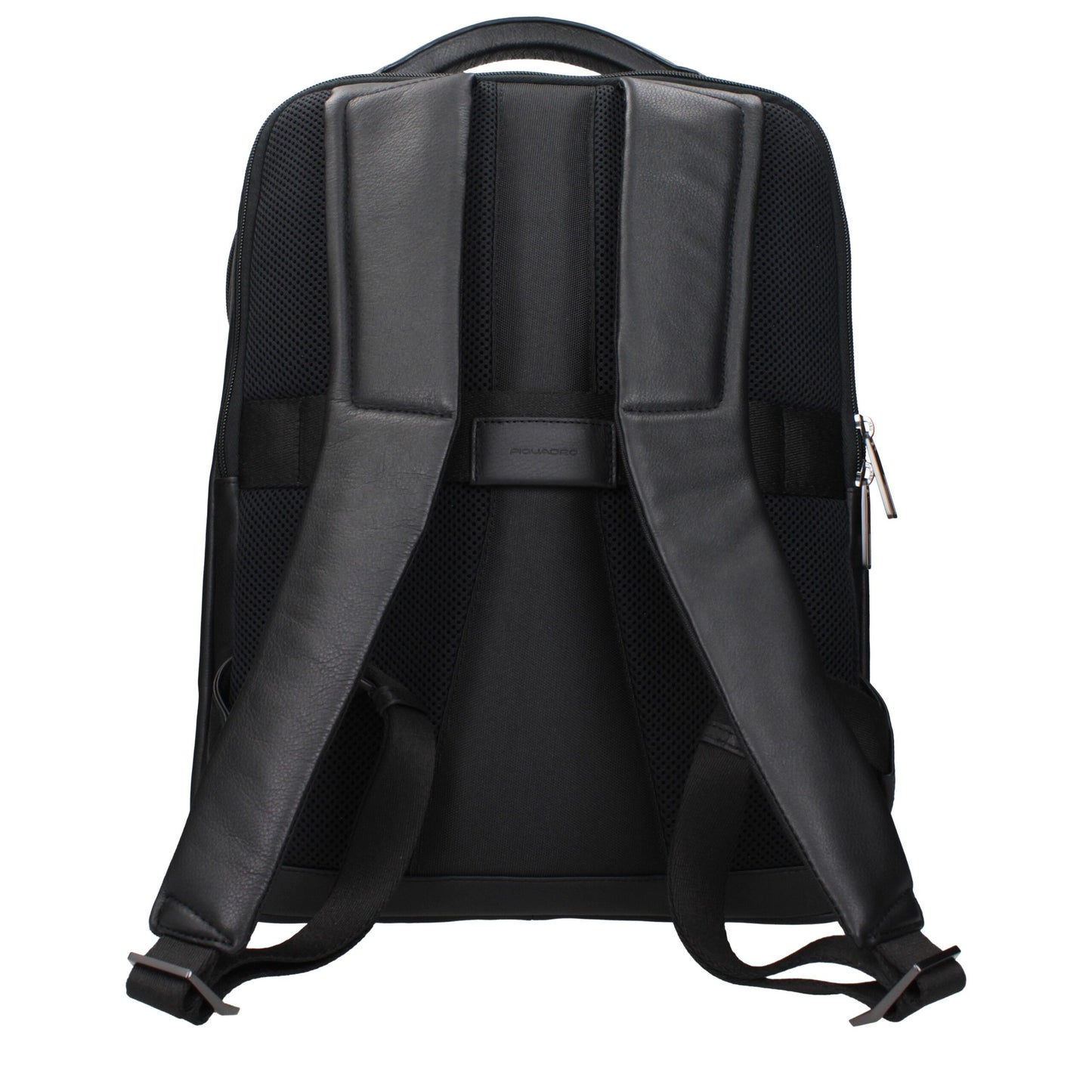 Piquadro Schwarze Lederrucksäcke