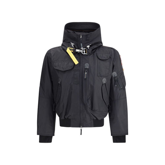 Parajumpers Schwarze Nylon-Bomberjacke