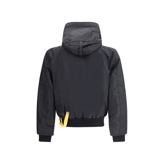 Parajumpers Schwarze Nylon-Bomberjacke