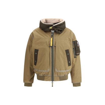 Parajumpers Grüne Baumwoll-Bomberjacke