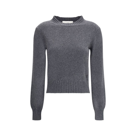 Ami Paris Grauer Kaschmir-Pullover aus Kaschmir