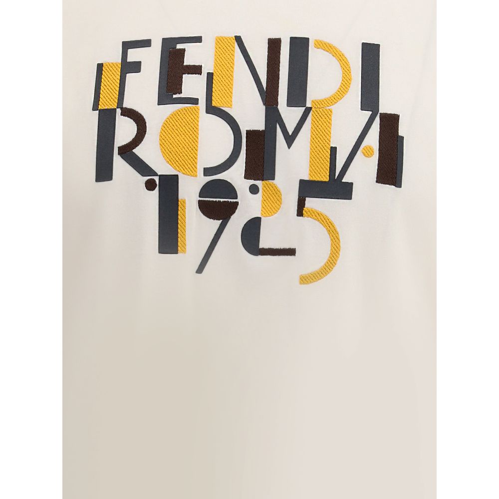 T-Shirt mit Fendi-Logo