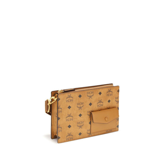 MCM Aren Canvas-Umhängetasche