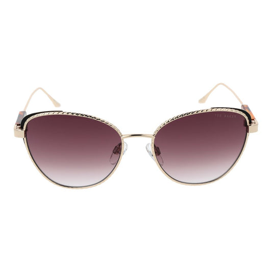 Ted Baker – Goldene Sonnenbrille für Damen