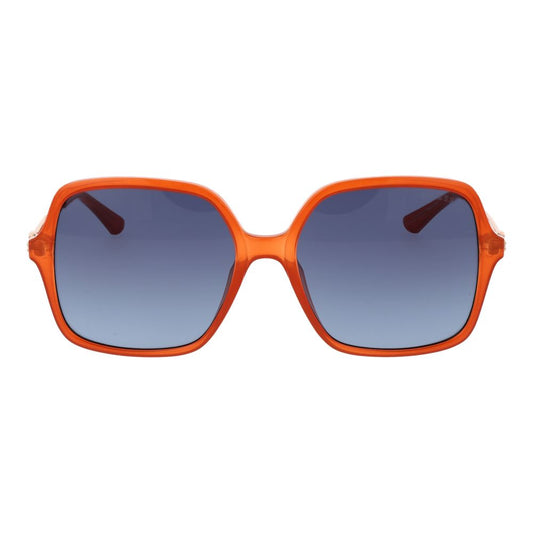 Guess Orange Plastic Sunglasses
