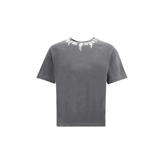 Palm Angels Gray Cotton Sportswear