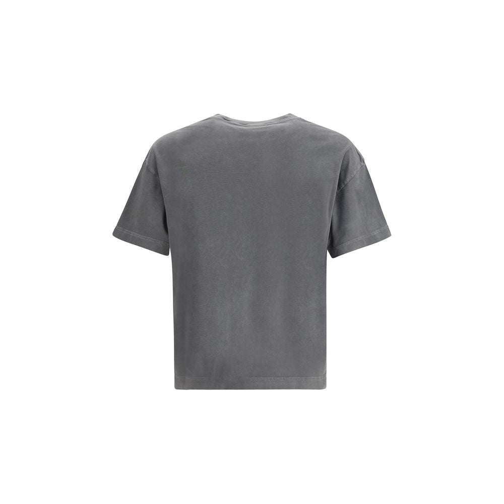 Palm Angels Gray Cotton Sportswear
