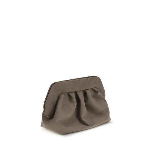 THEMOIRè Bios Clutch aus Wildleder