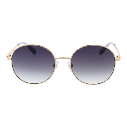 Ted Baker – Goldene Sonnenbrille für Damen