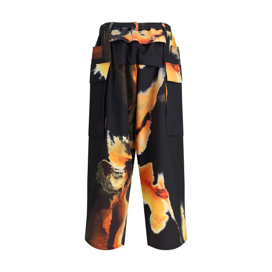 Y-3 Mehrfarbige Cargohose aus Polyethylen