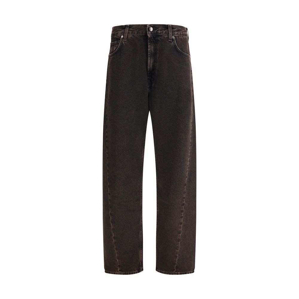 7FOR Twisted Modern Straight Jeans