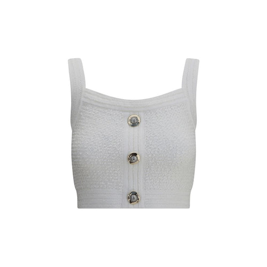 Balmain – Kurzes Tweed-Top
