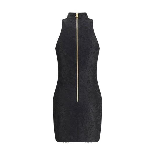 Schwarzes Cocktailkleid aus Viskose von Balmain