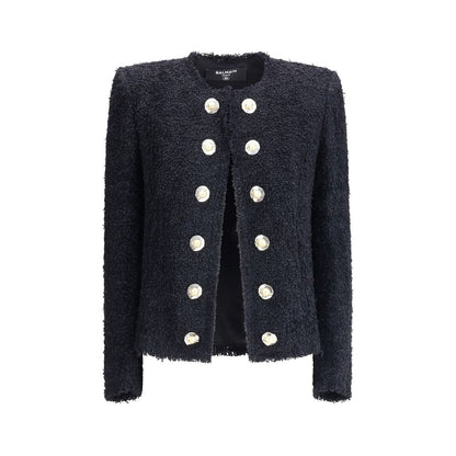Balmain Tweed Spencer Jacke