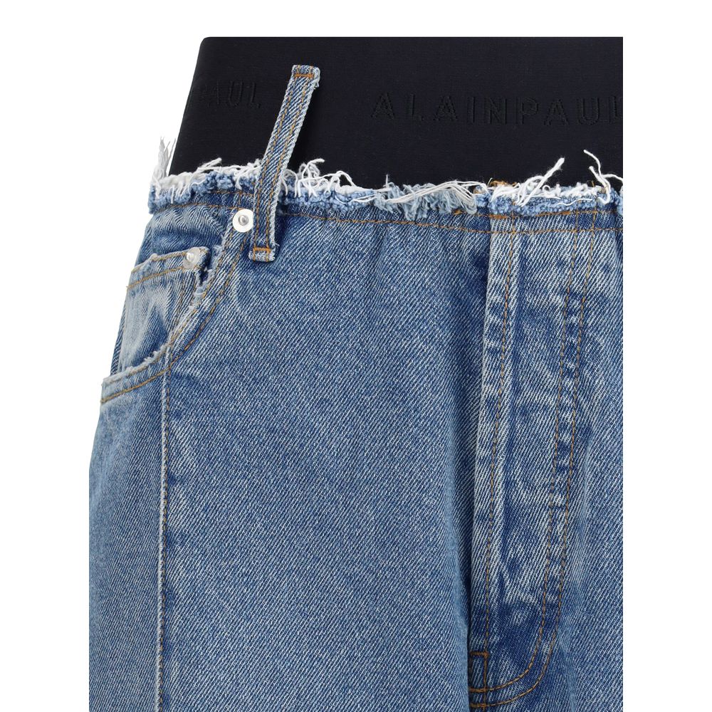 ALAINPAUL Jeans mit elastischer Taille