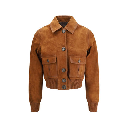 Valstar Brown Goatskin Jackets And Coat