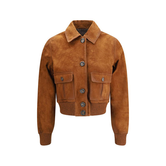 Valstar Brown Goatskin Jackets And Coat