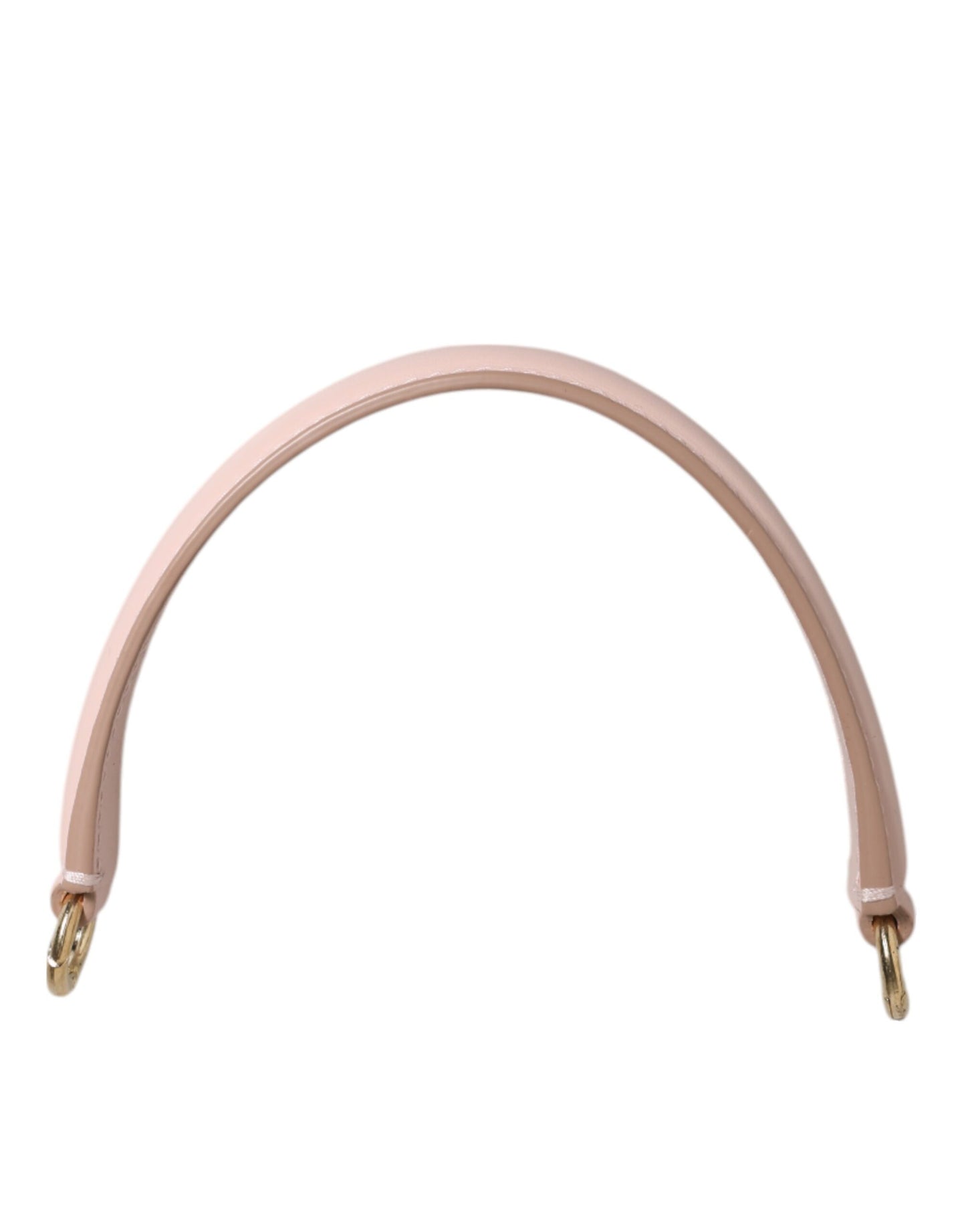 Dolce &amp; Gabbana Riemen Rosa Leder Gold Ton Big Bag Griff Schultergurt