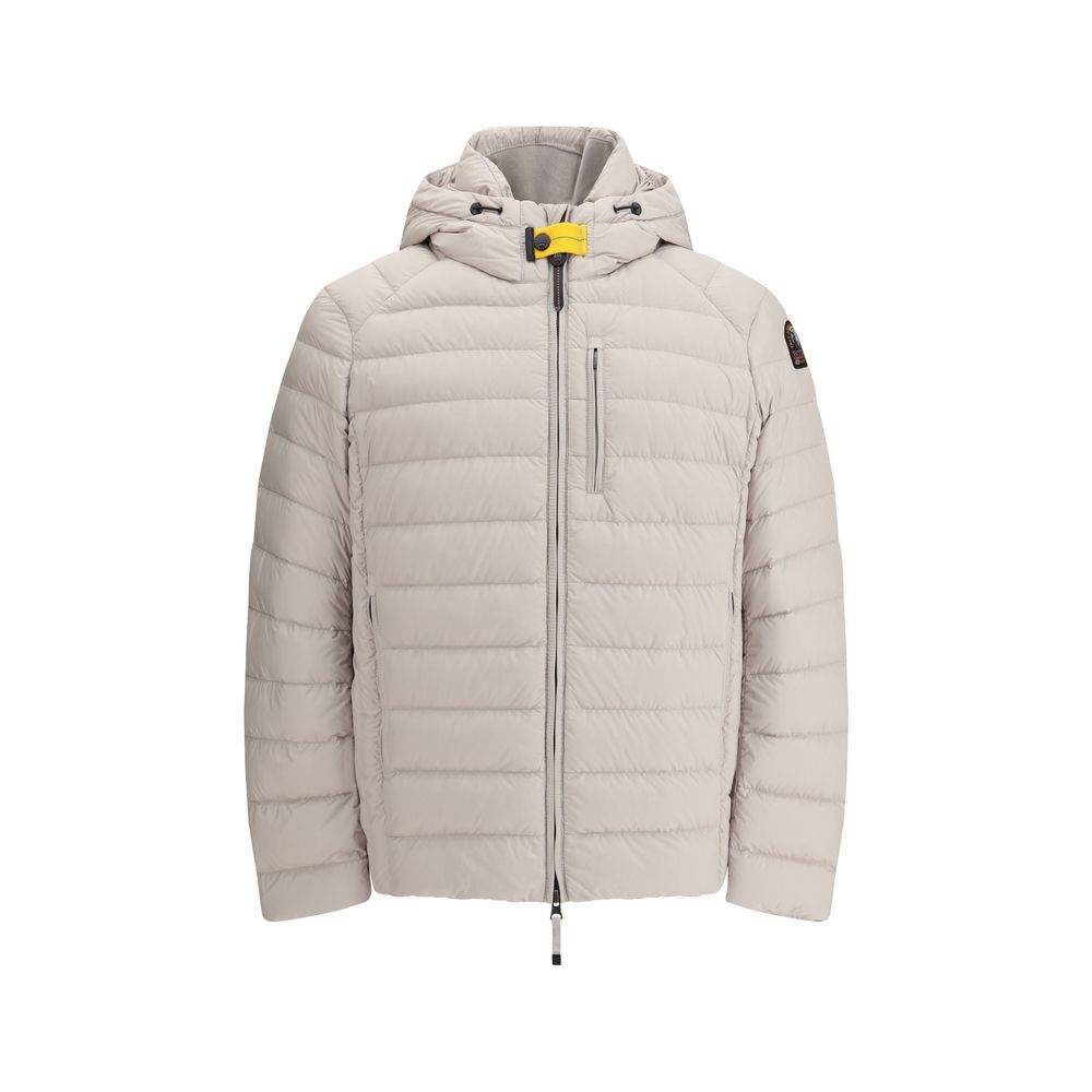 Parajumpers Beige Polyamidjacke in voller Länge