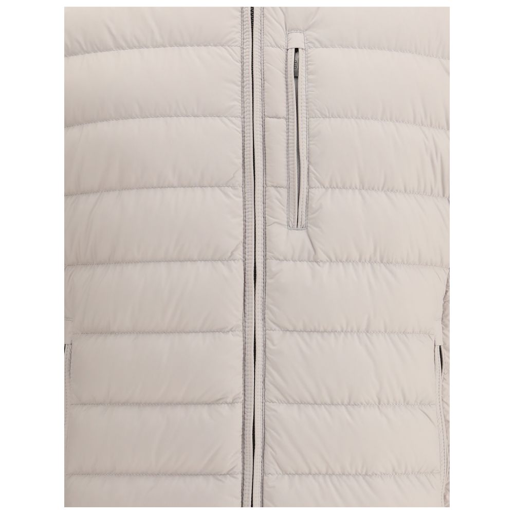 Parajumpers Beige Polyamidjacke in voller Länge