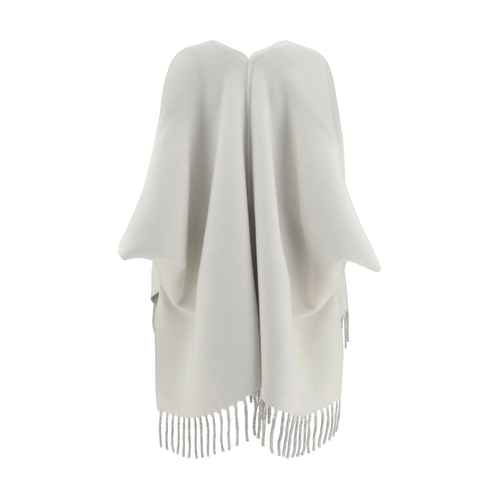 Brunello Cucinelli Poncho aus Kaschmir und Wolle