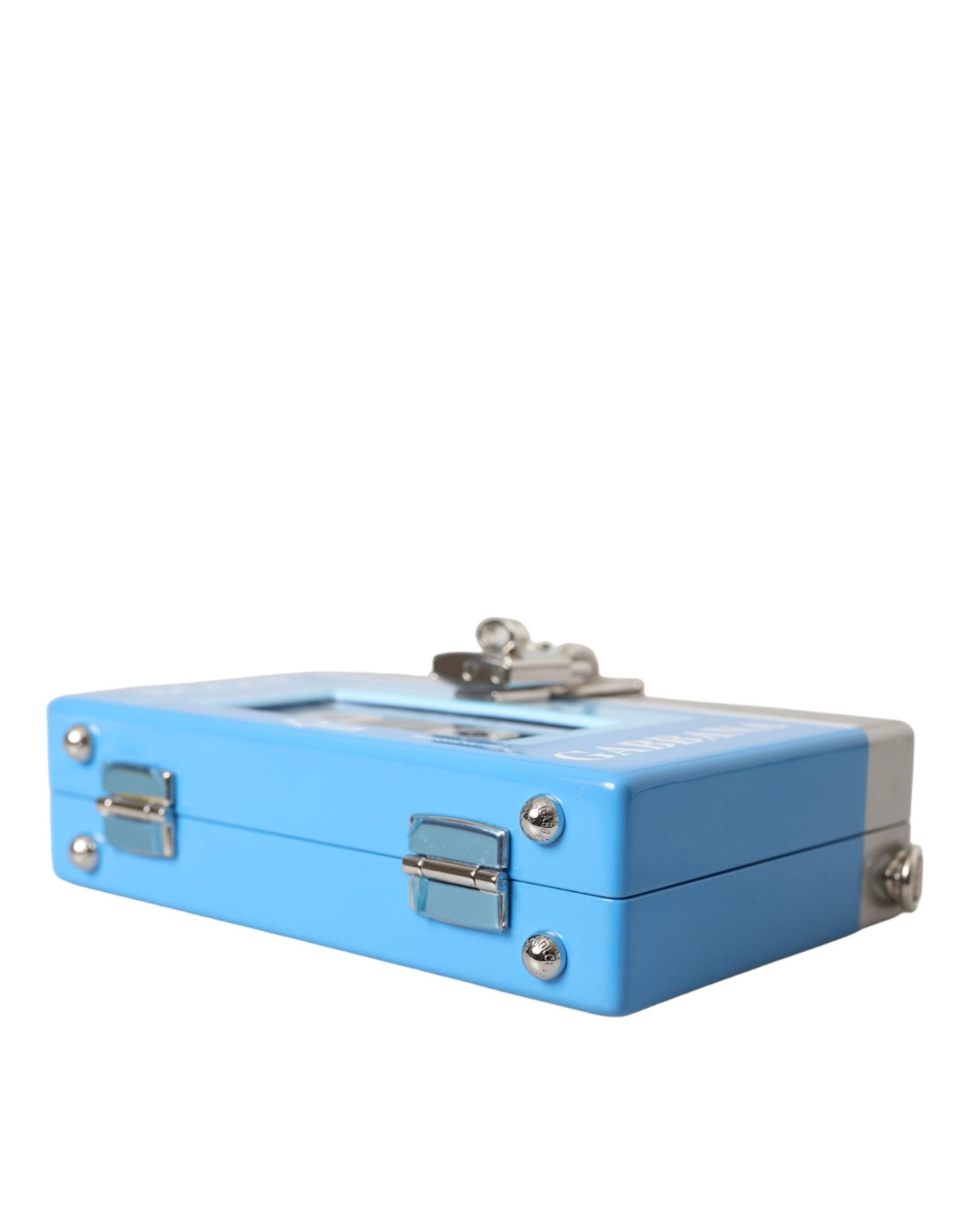 Dolce &amp; Gabbana – Mehrfarbige Umhängetasche mit Kassettenspieler-Box „DG Music“