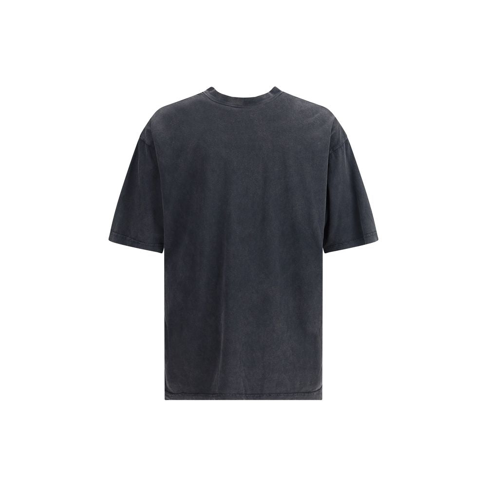 Balenciaga Graues Baumwoll-T-Shirt