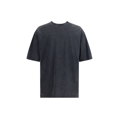 Balenciaga Graues Baumwoll-T-Shirt