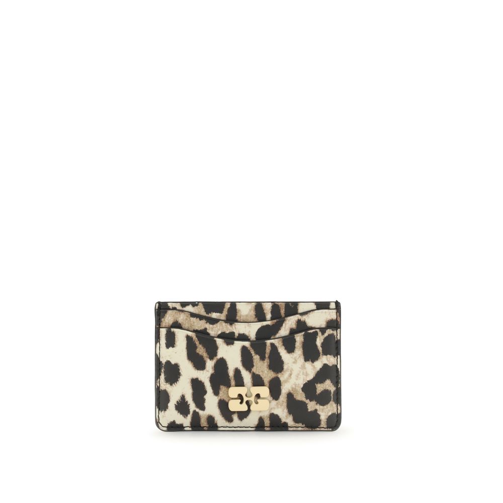 Ganni Leopard Bou Kartenetui
