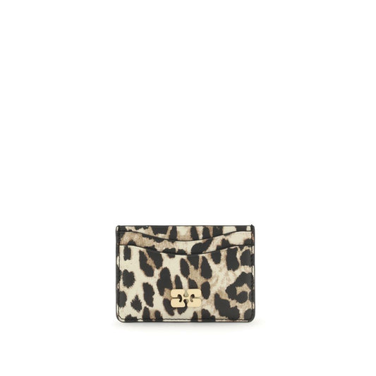 Ganni Leopard Bou Kartenetui