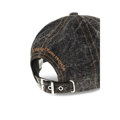 Ganni Denim-Baseballmütze