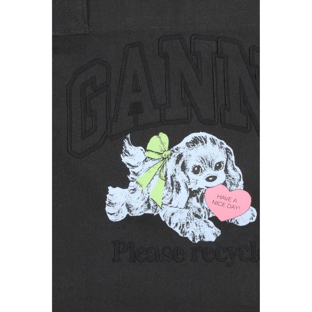 Ganni Welpen-Einkaufstasche
