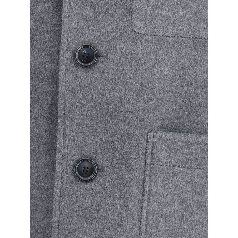 Ami Paris Boutonne-Wolljacke