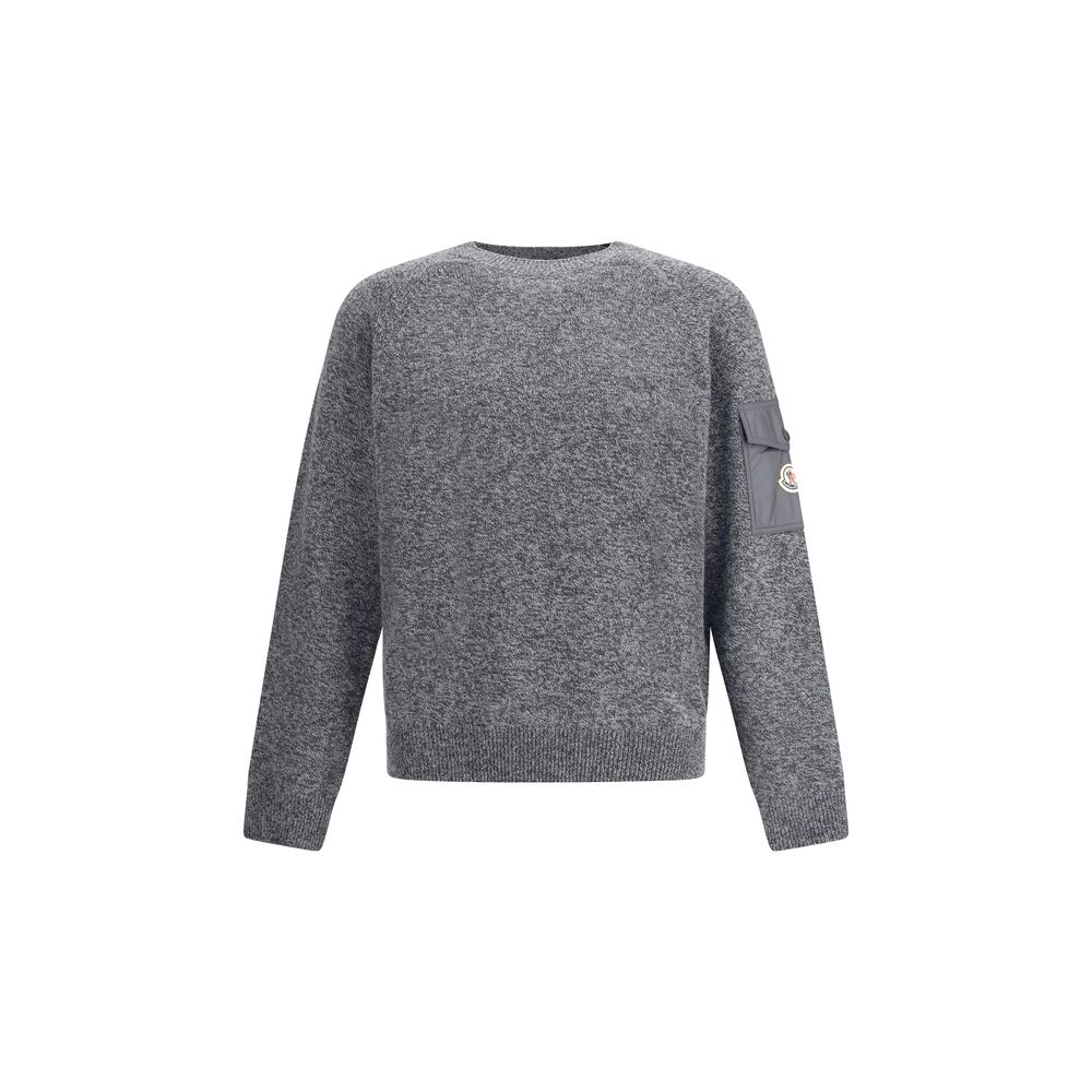 Moncler Pullover aus Wollmouliné und Kaschmir