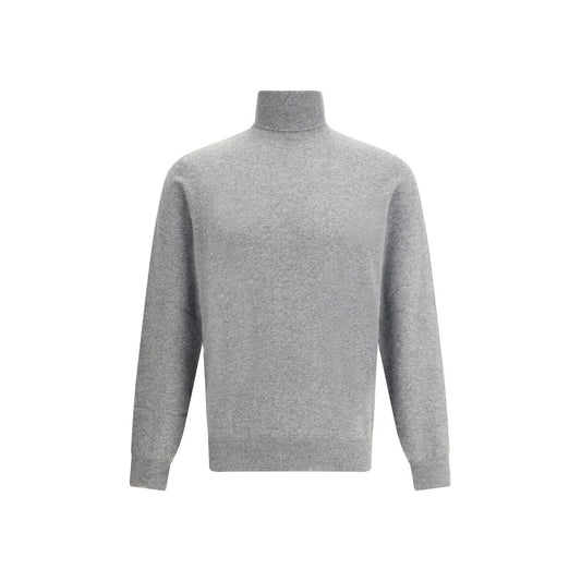 Brunello Cucinelli Grauer Kaschmir-Pullover aus Kaschmir