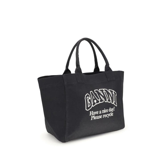 Ganni XXL Canvas-Tragetasche