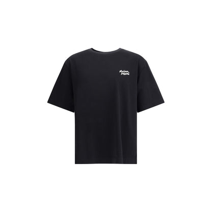 Maison Kitsuné Black Cotton T-Shirt