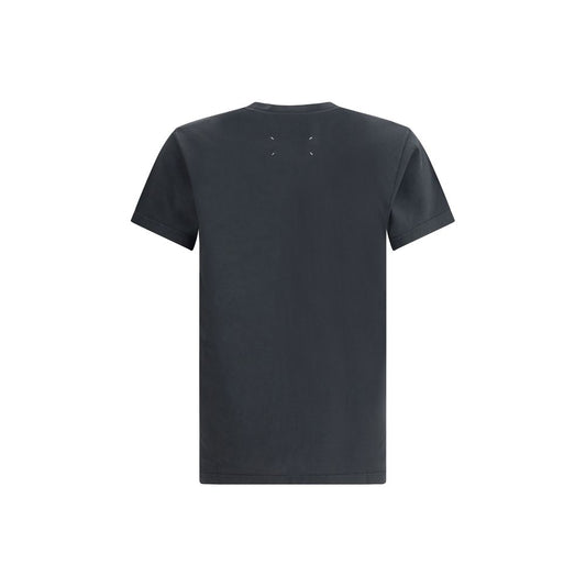 Margiela Black Cotton T-Shirt
