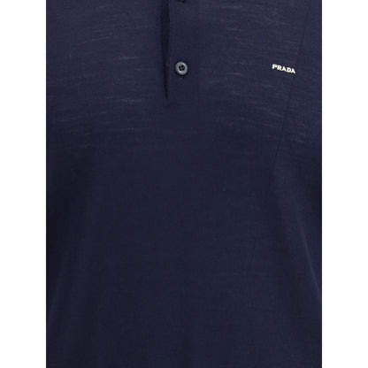 Prada Polopullover aus Schurwolle