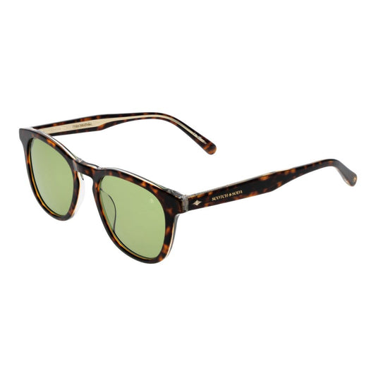 Scotch & Soda Brown Metal Sunglasses