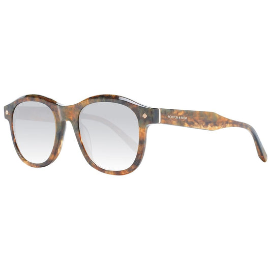 Scotch & Soda Braune Herren-Sonnenbrille