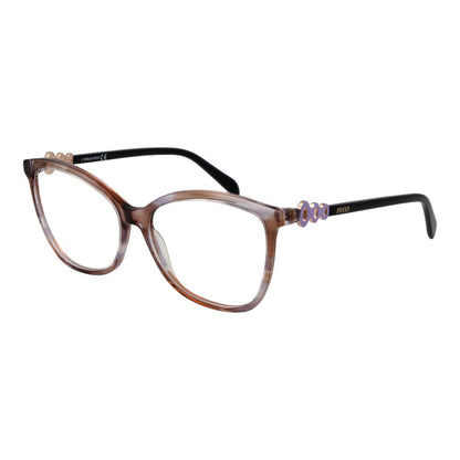 Emilio Pucci Braune Damen-Brillenfassung