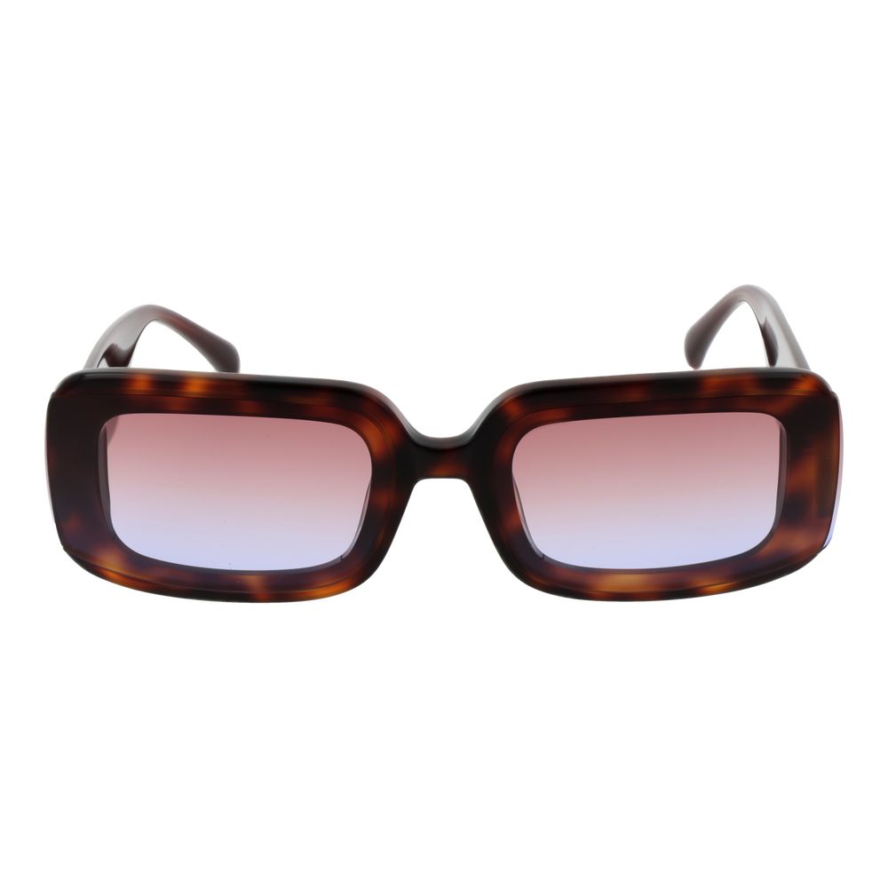 Maje Braune Acetat-Sonnenbrille